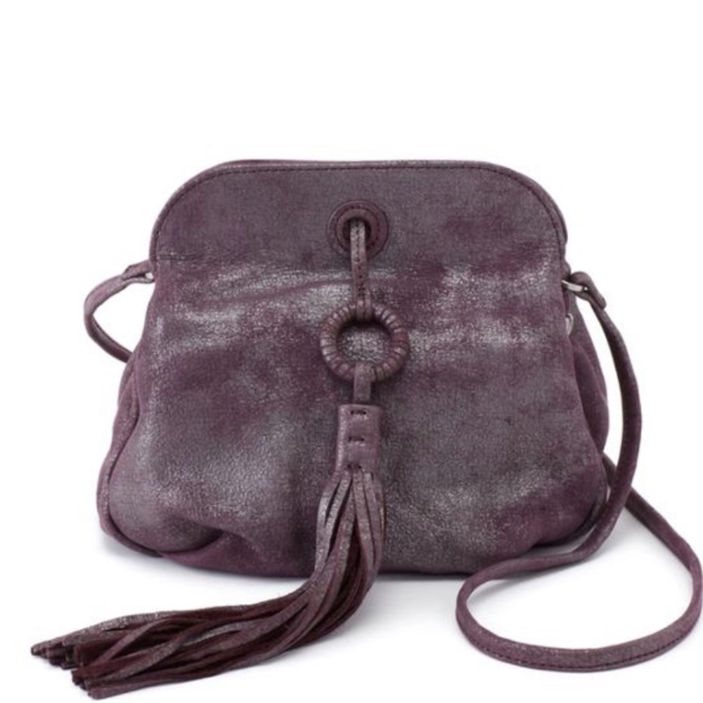 Metallic Plum Birdy HOBO bag